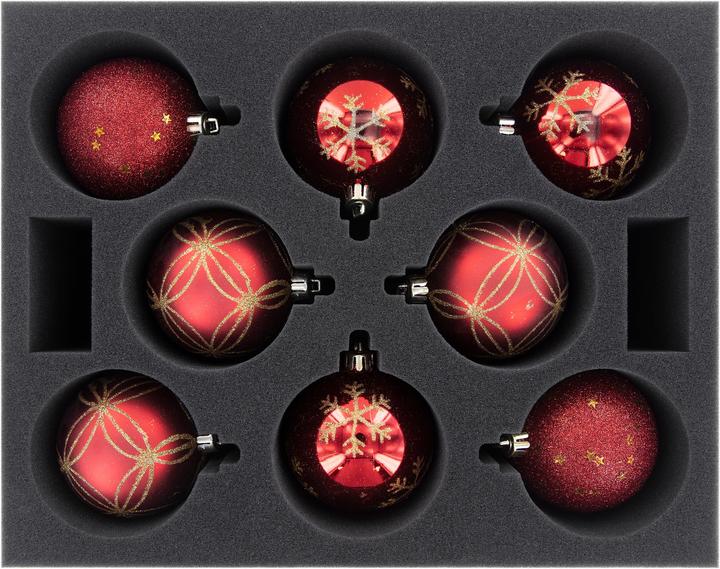 Productafbeelding Feldherr DSLB310P33 - Opbergdoos DSLB310 voor 48 kerstballen / diameter kerstballen (Karton, Schuim)