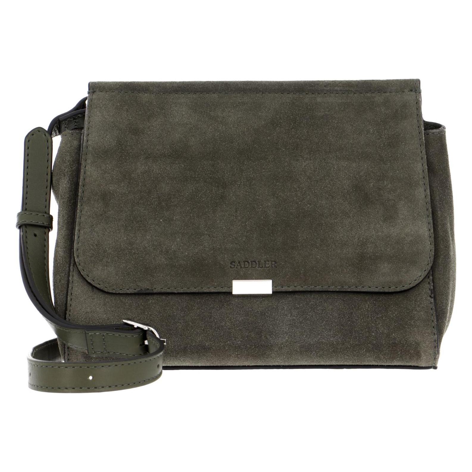Saddler, Damen, Handtasche, Uppsala Crossbody Bag, Grün