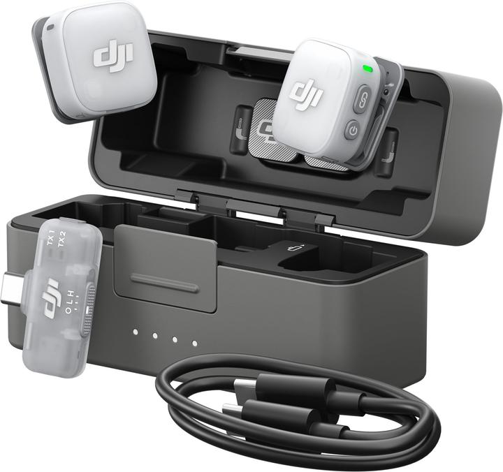 Image du produit DJI Mic Mini 2 (2 TX + 1 appareil mobile RX + Charging Case)