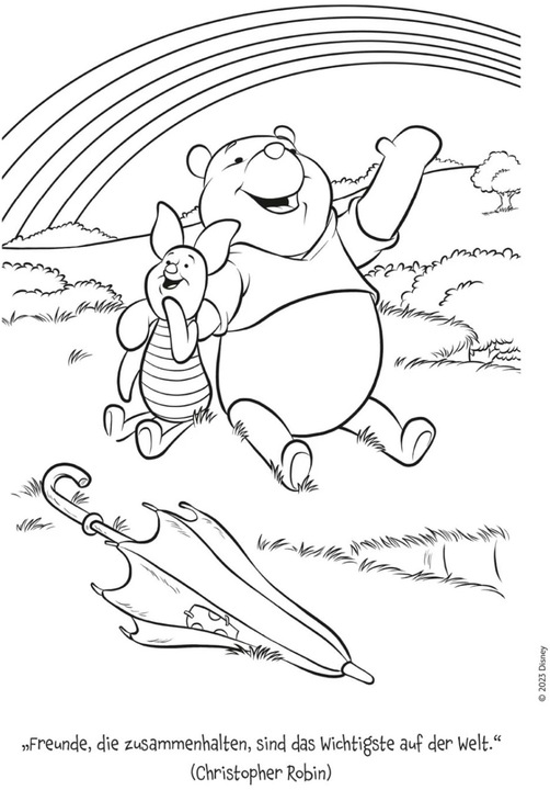 Produktbild Winnie Puuh: Mein Postkarten-Buch (Deutsch, 2023)