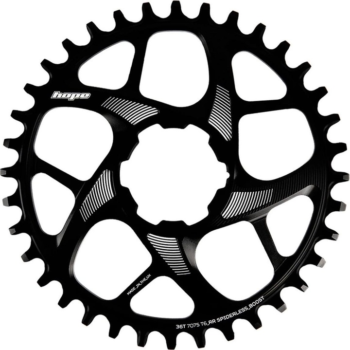 Actual product image Hope Direct Mount Retainer chainring R22 - Boost - black (36)