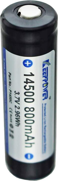 Actual product image Keeppower Akku 14500 (1 pcs., 14500, 800 mAh)