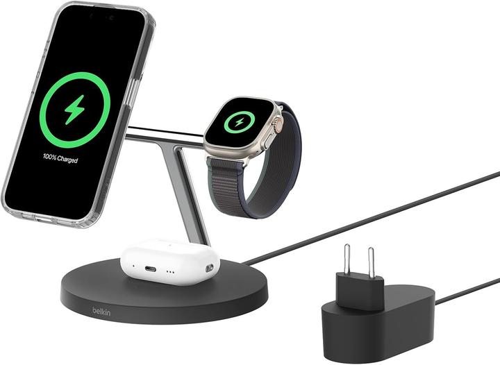 Actual product image Belkin Boost Charge Pro Qi2 3in1 (40 W)