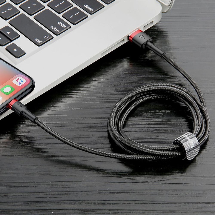 Actual product image Baseus Cafule Series for Apple (2 m, USB 2.0)