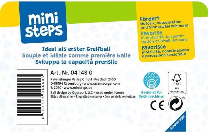 Actual product image Ministeps Baliba Rattle Ball