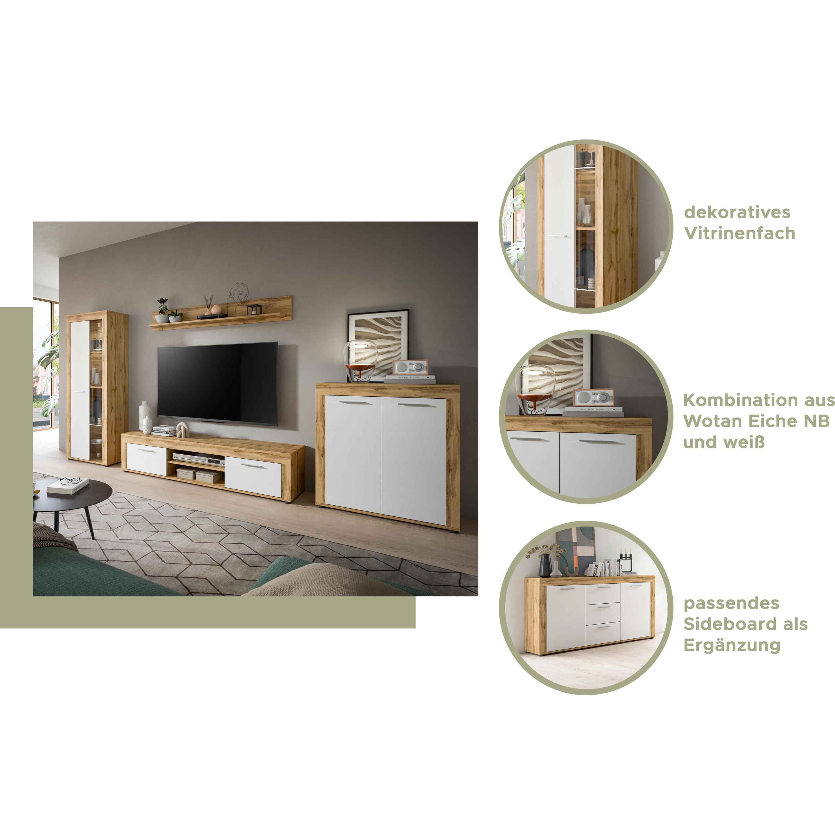 Xonox Home, Vitrine + Buffetschrank, Jam