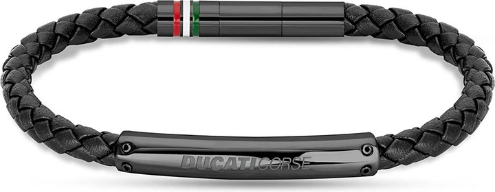 Immagine prodotto Ducati Bracciale Vittoria (22 cm, Cuoio, Acciaio inossidabile)