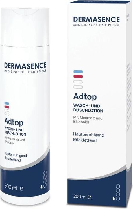 Actual product image Dermasence Adtop Wash and Shower Lotion Lot (200 ml)