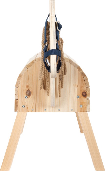 Produktbild small foot Holzpferd grau