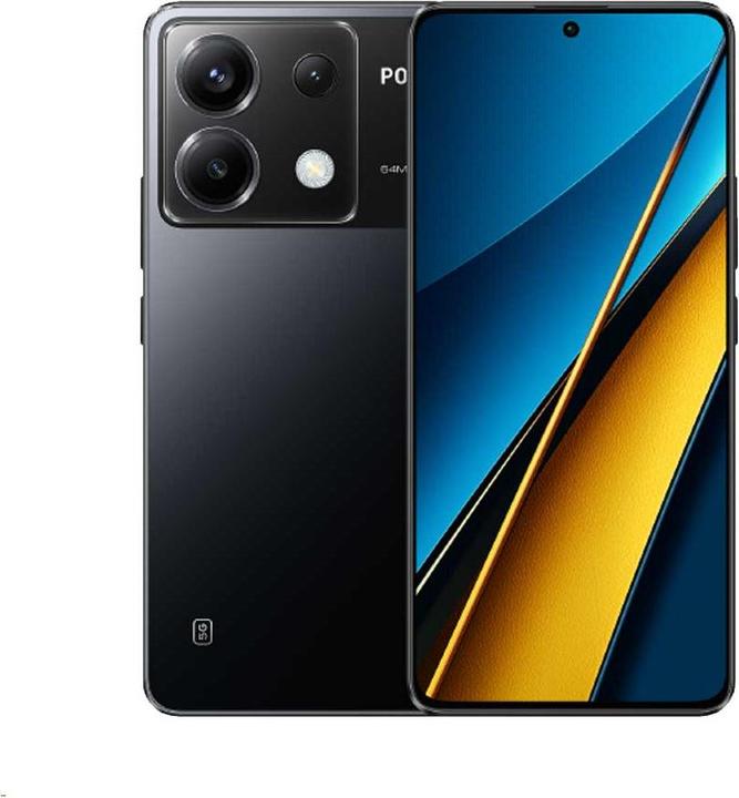 Image du produit Xiaomi Poco X6 (256 Go, Noir, 6.67", Double SIM, 5G)