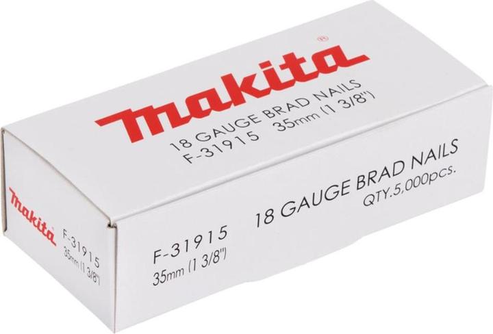 Image du produit Makita Clous à tête homme galvanisés 35 mm, 5000 pcs ( F-31915) pour cloueuse DBN500/AF505/AF