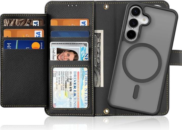 Produktbild Dux Ducis Lawa Series MagSafe Kunstleder Bookcover Hülle (Samsung Galaxy S25)