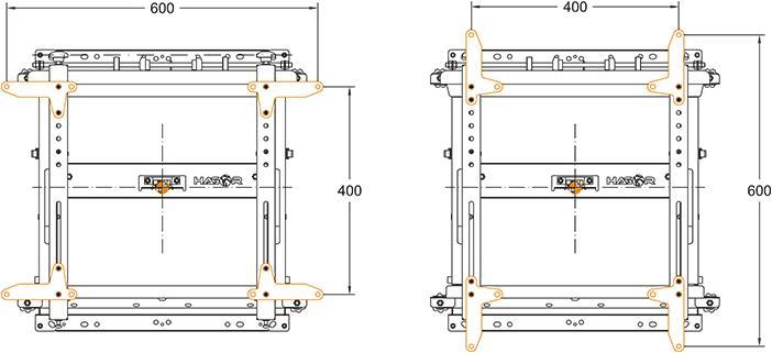 Actual product image Hagor VWH-1 (Wall, 55", 50 kg)