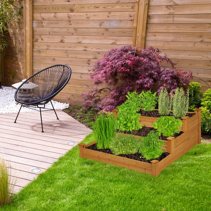 Actual product image Relaxdays Hochbeet