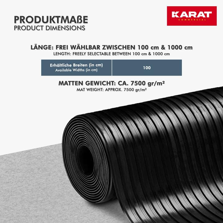 Produktbild Karat Breit gerippt