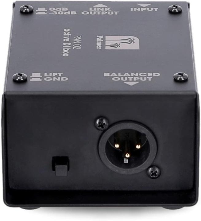 Actual product image Palmer Audio PAN 02 DI box active (DI box)