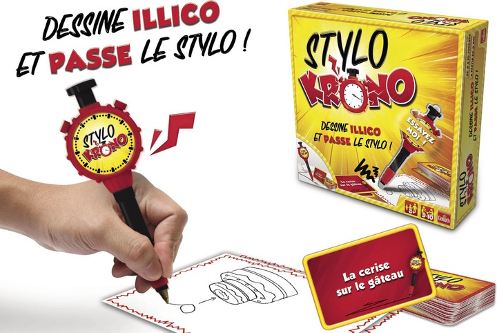 Actual product image Goliath Toys Stylo Chrono (French)