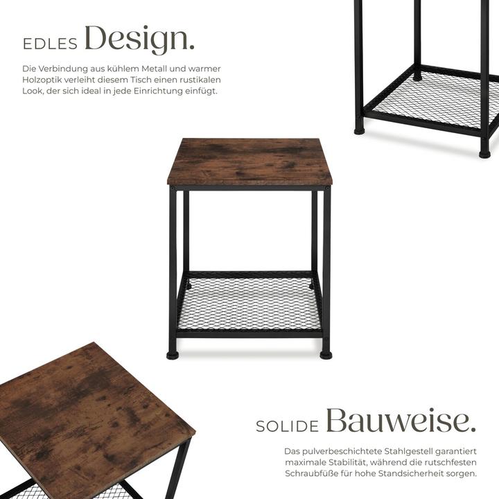 Image du produit tectake Table d’appoint Derby