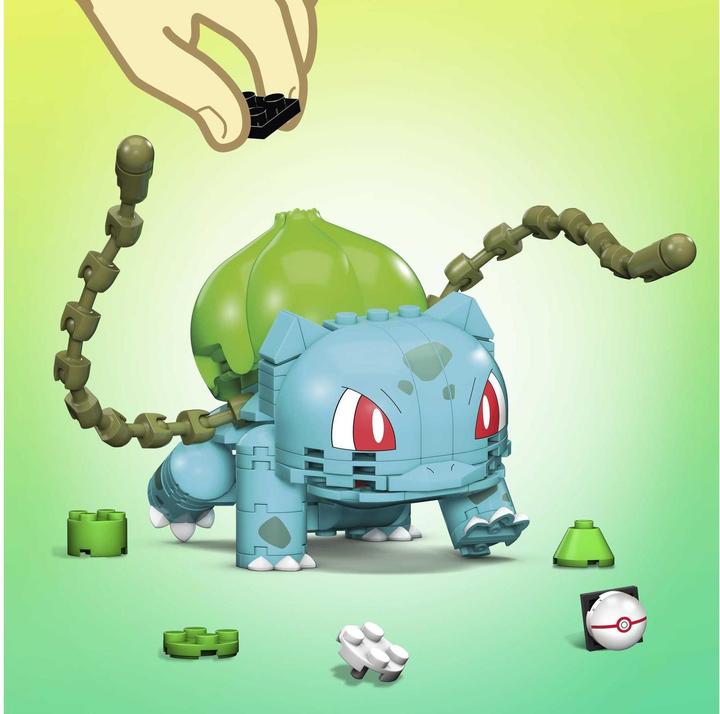 Actual product image Mega Construx Pokémon Bulbasaur