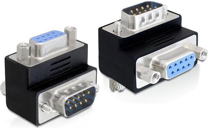 Delock Winkeladapter270ø seriell DB9 Bu-St