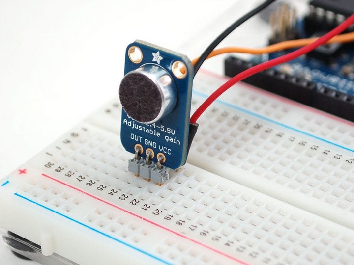 Produktbild Adafruit Electret Microphon Verstärker MAX4466 (Lautsprecher)