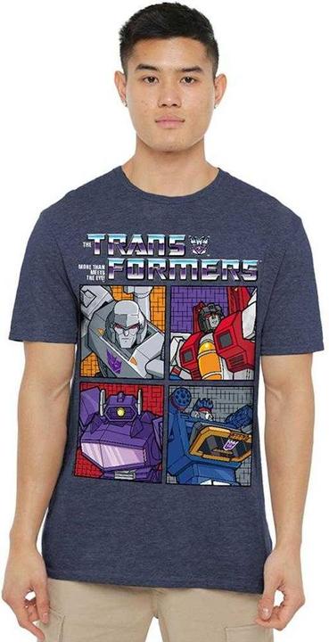 Produktbild Transformers Generations Retro Villainous Decepticon TShirt (S)