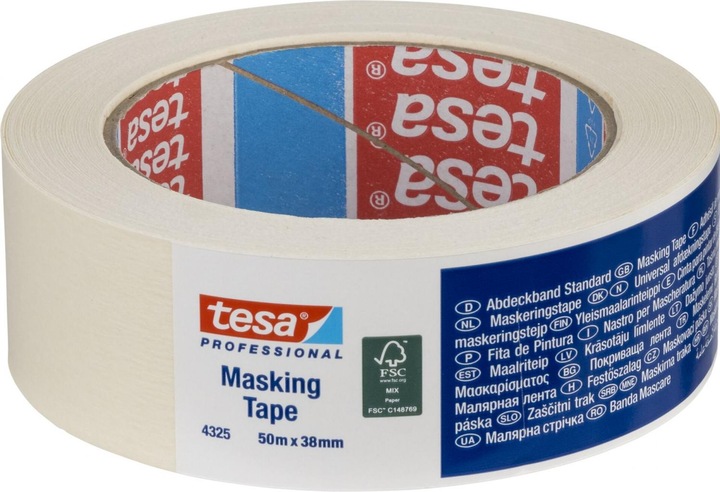 Produktbild tesa tesakrepp® Abdeckband Standard 50m:38mm (38 mm)