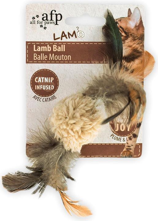 Produktbild All for Paws Lambswool (Ballspielzeug Katze)
