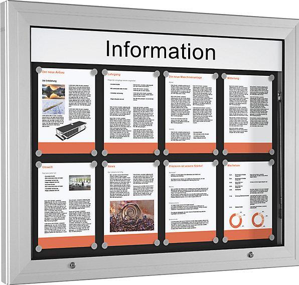 Immagine prodotto kaiserkraft Vetrina (Calamita, 102,5 x 80 cm)