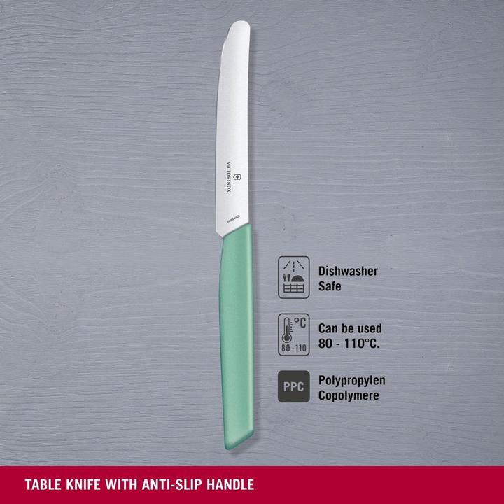 Produktbild Victorinox Tafelmesser Swiss Modern 1 Stück, Mint (1 Stk., Messer)