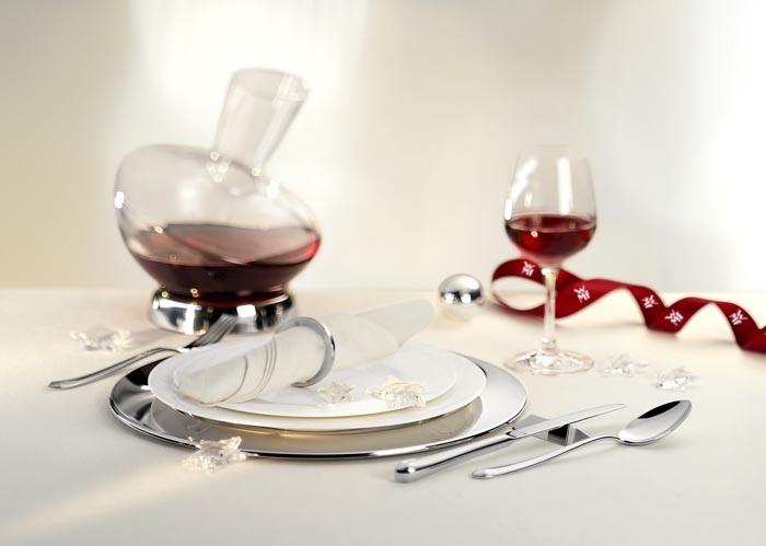 Produktbild WMF Weindekanter mit Sockel 0,75l Dekantierflasche für Rotwein Weinbelüfter Jette (0.75 l)