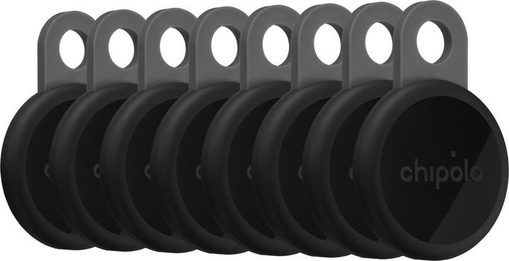 Chipolo LOOP Schwarz 8-Pack (Android, Apple, iOS)