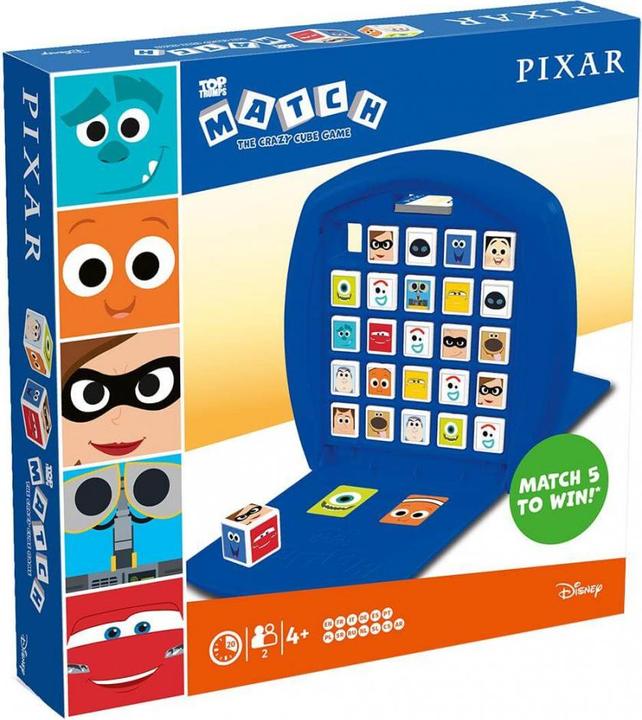 Actual product image Winning Moves Gra Top Trumps Match Pixar (English)