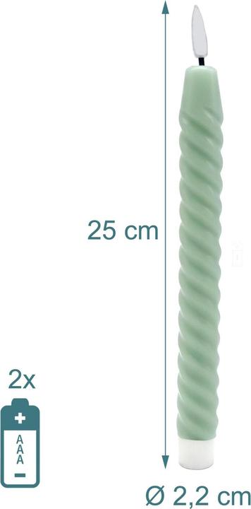 Immagine prodotto Relaxdays 6x candele LED (6x)