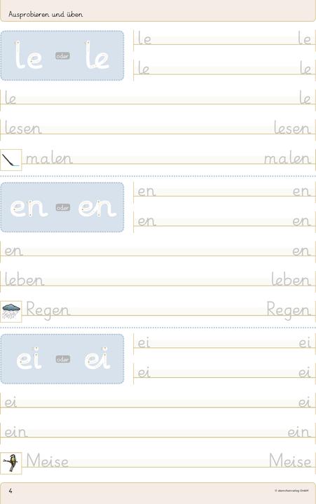 Produktbild Ich kann die Grundschrift Teil B (Deutsch, Katrin Langhans, sternchenverlag GmbH, 2015)
