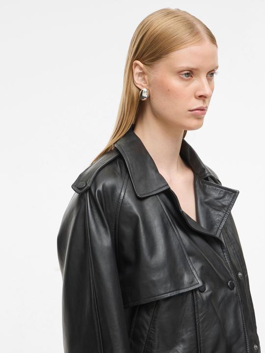 Produktbild Rouge Edit Zweireihige Lederjacke (38)