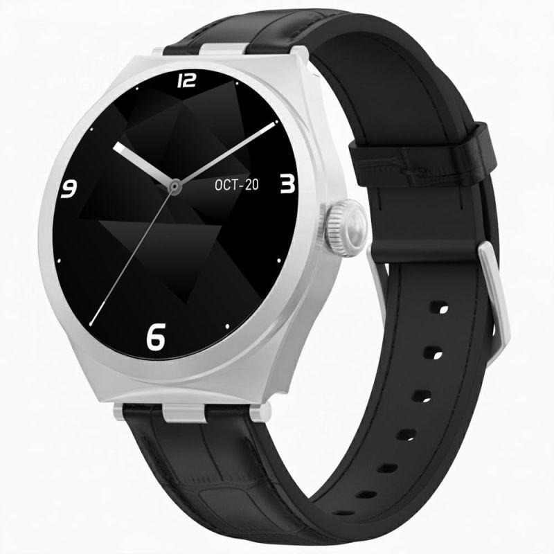 Gravity Smartwatch Smartwatch Srebrny Czarny GT25-8, Smartwatch