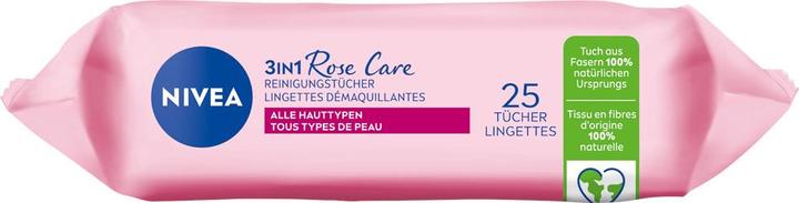 Immagine prodotto NIVEA Rosenwasser Reinigungstücher (Salviette detergenti per il viso)