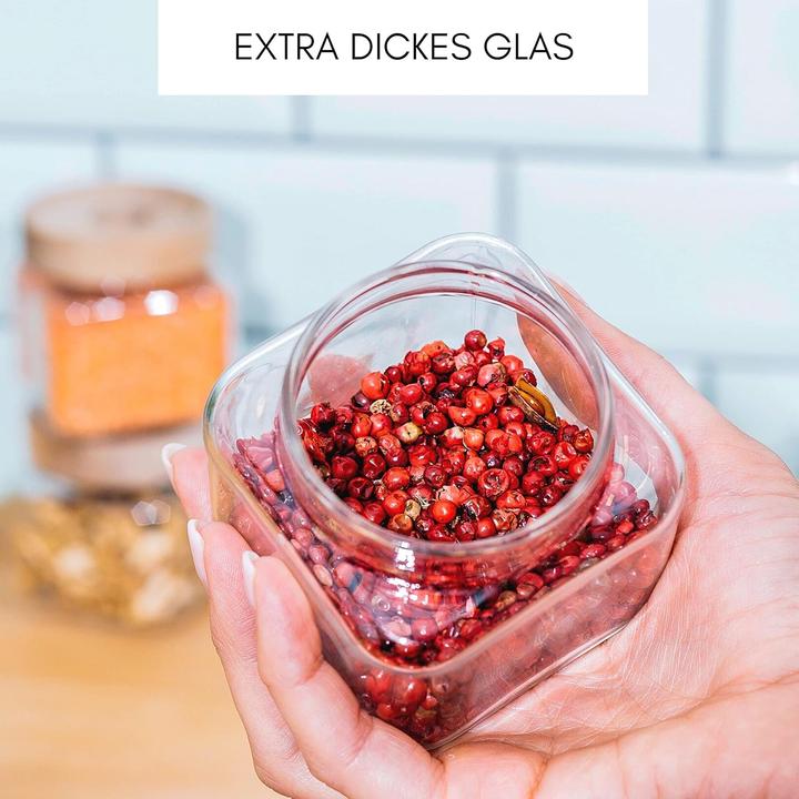 Image du produit Econovo Set de pots à épices (0.22 l)