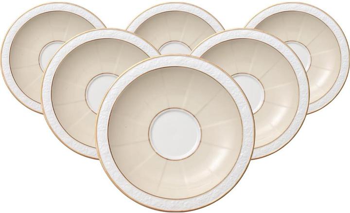 Actual product image Villeroy & Boch Multipack Ivoire breakfast/soup saucer - 6 pieces (6x)