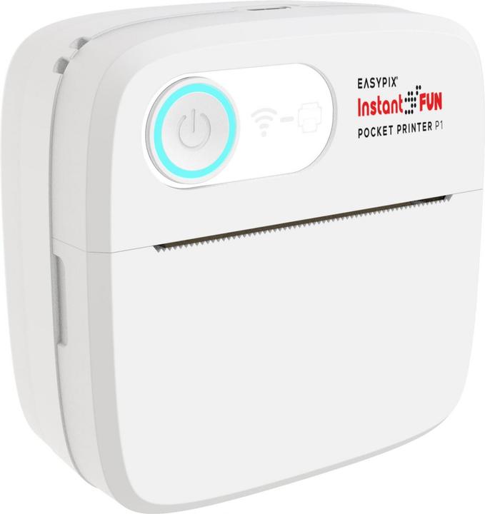 Image du produit Easypix InstantFUN Pocket Printer P1 (Thermodirecte, Noir et blanc)