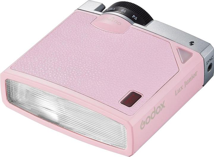Produktbild Godox Retro Lux Junior Pink (Aufsteckblitz, Canon, Fujifilm, Nikon, Olympus, Sony)