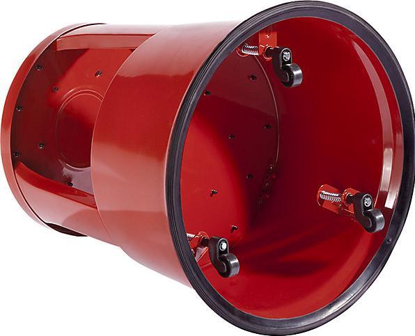 Produktbild eurokraft pro Rollhocker aus stabilem Stahlblech