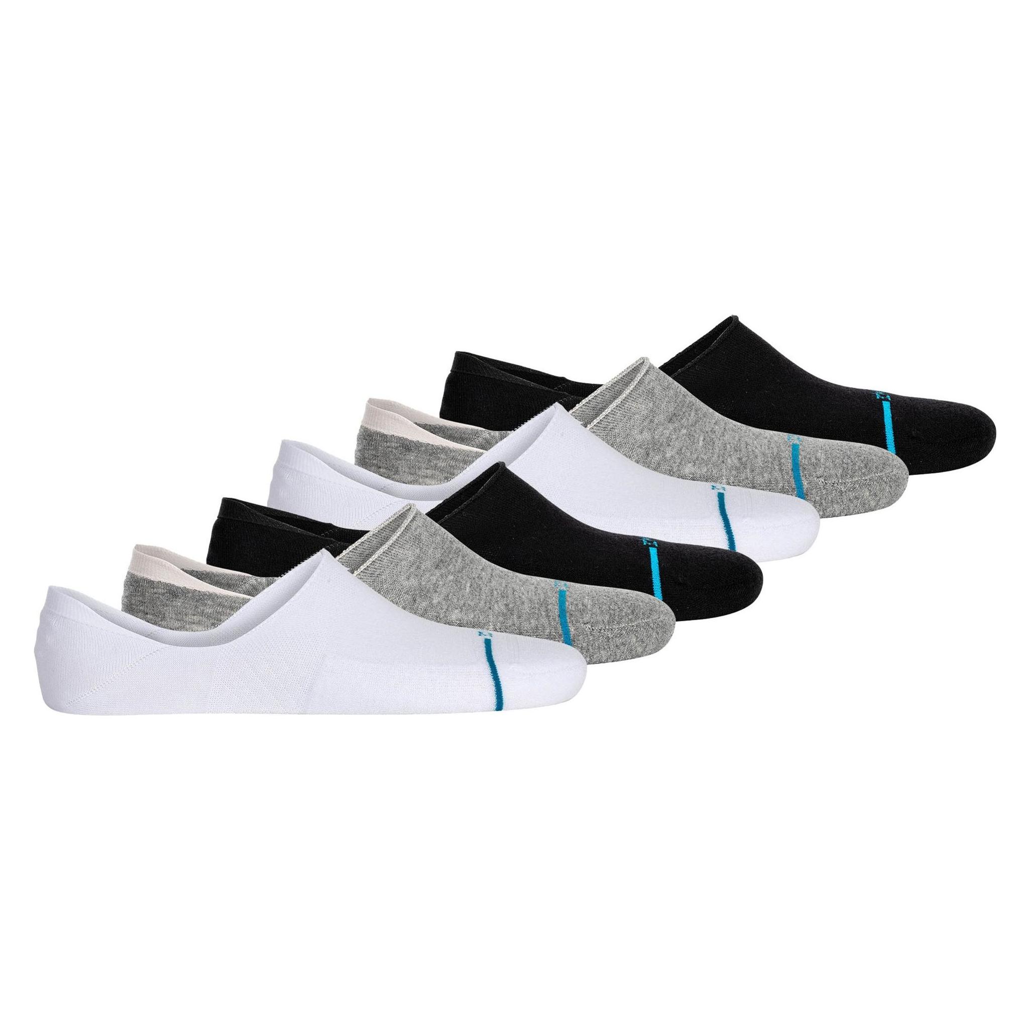 Stance, Socken, Icon No Show Sneakersocken, Mehrfarbig, (6er Pack, 43 - 47)