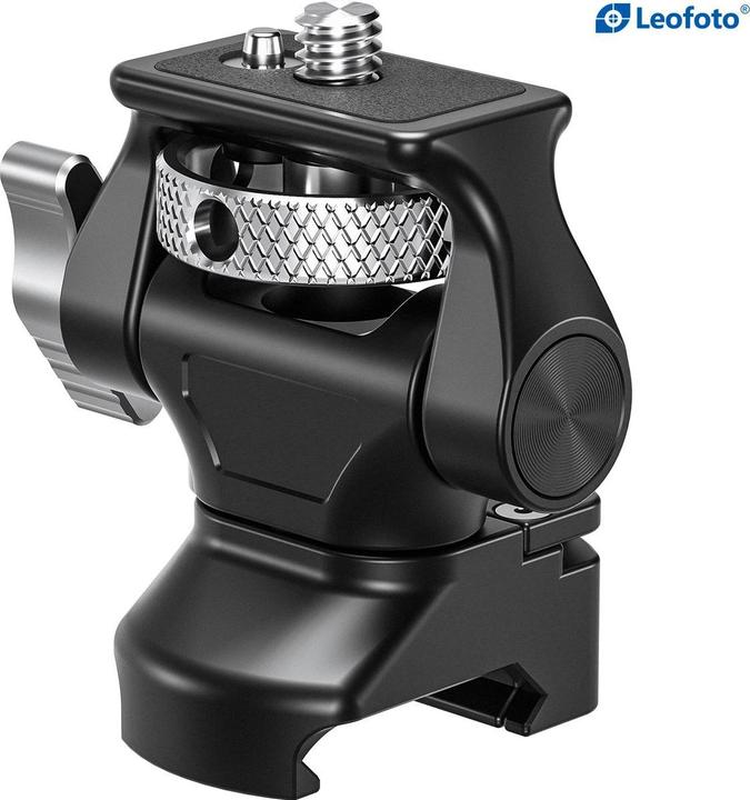 Actual product image Leofoto Snail Head w/ Quick Release Clamp (Spherical head)