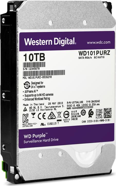 Produktbild WD Purple (10 TB, 3.5")