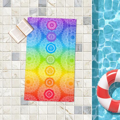 Produktbild PranaHaus Strandhandtuch Chakra (200 x 150 cm)
