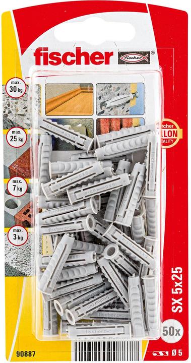 Image du produit Fischer Porte d'expansion SX (50 pcs)