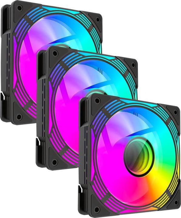 GameMax | Case fan | KF300R BK | Black