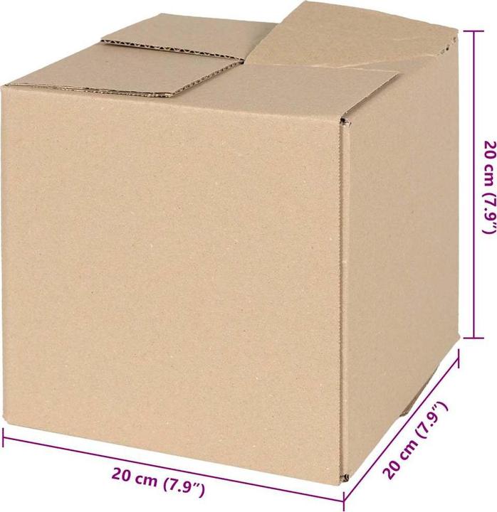 Produktbild vidaXL Faltbox (20 x 20 x 20 cm)